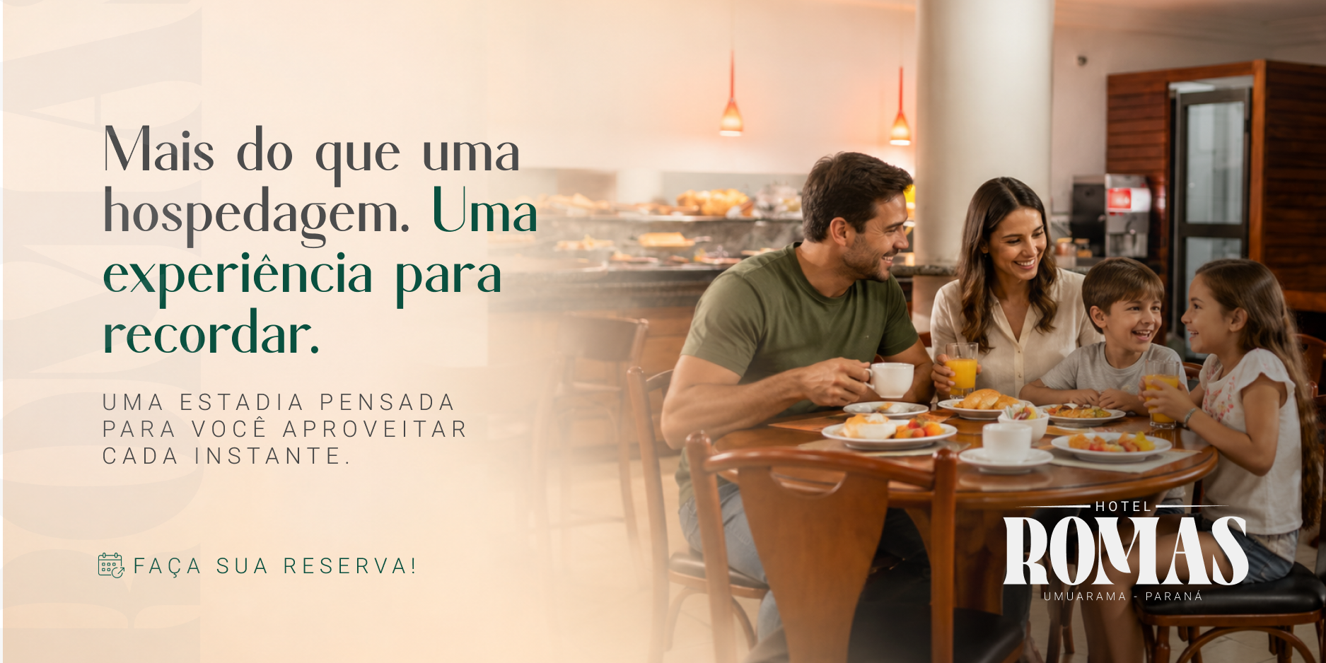 Mais do que uma hospedagem. Uma experiência para recordar — Roma's Hotel